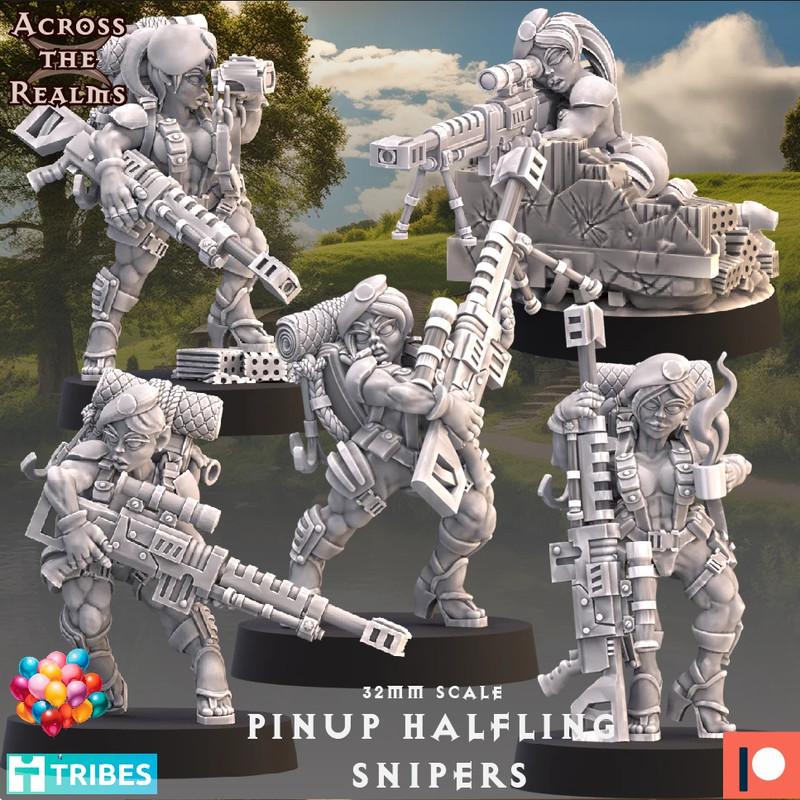 Pinup Halfling Snipers