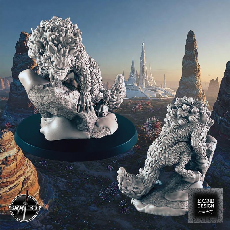 Miniaturas Spacial Wolves
