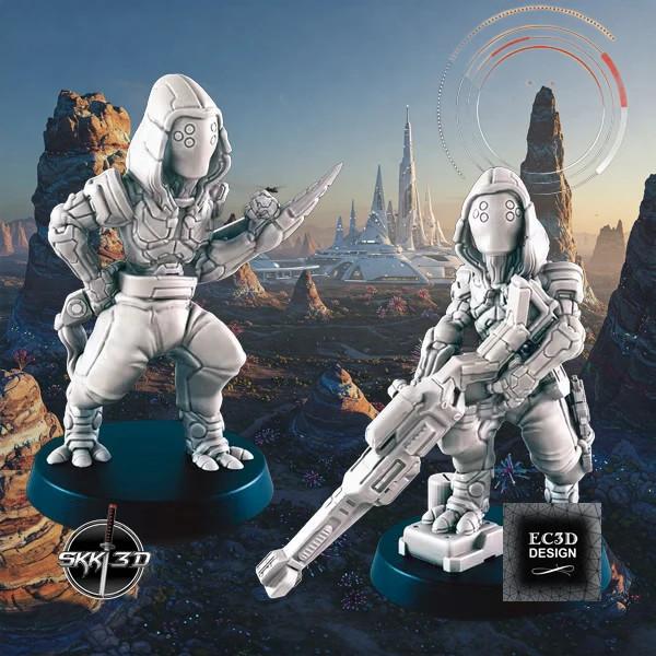 Miniaturas Alien Assasins