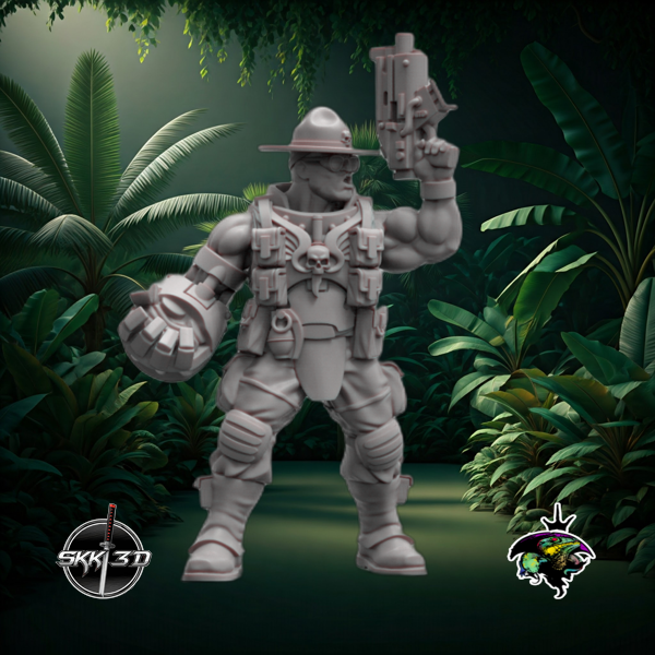 Sergent-major Meatgrinder - Spacenam