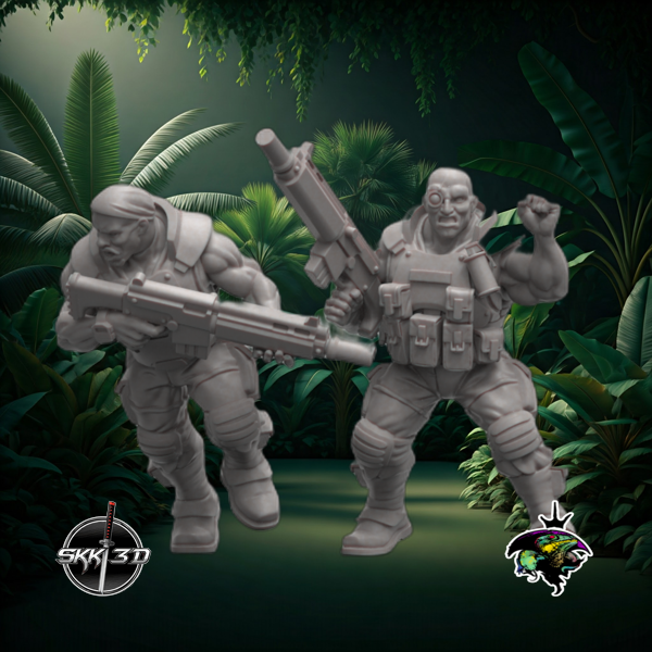 Combattants de la jungle - Spacenam