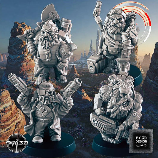 Miniaturas Spacial Dwarfs