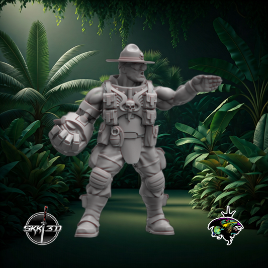 Sergent-major Meatgrinder - Spacenam