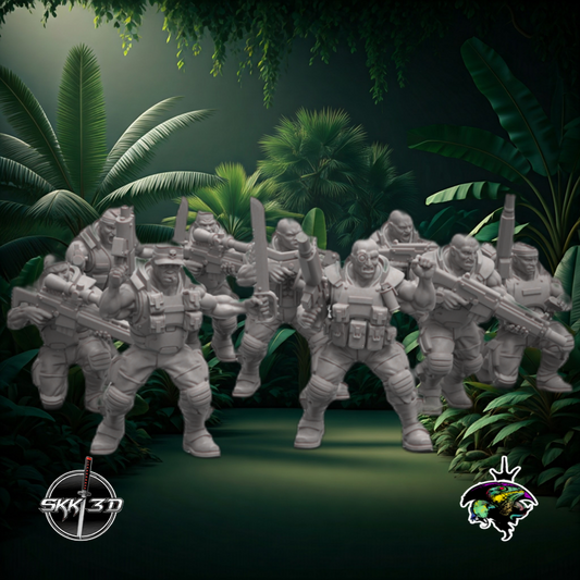 Combattants de la jungle - Spacenam